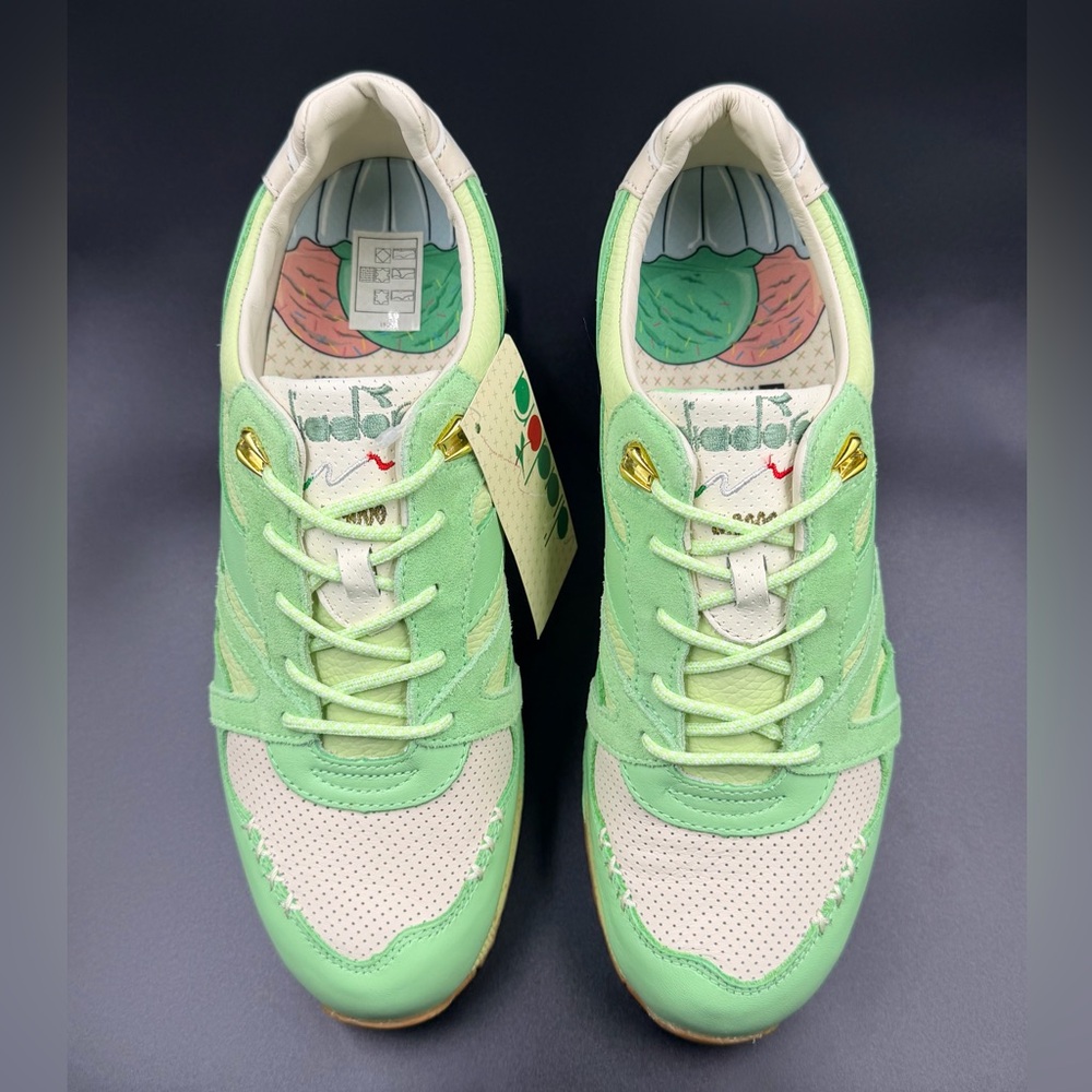 Diadora Feature x N9000 Ice Cream 'Pistacchio' - Picture 12 of 14